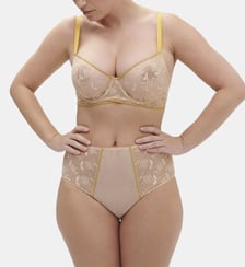 Soutien-gorge corbeille Adele avec armatures broderies et tulle Simone Pérèle
