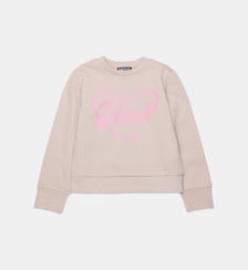 Sweat-shirt col rond avec logo Diesel Kids