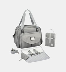 Sac Genève  II gris chiné Beaba