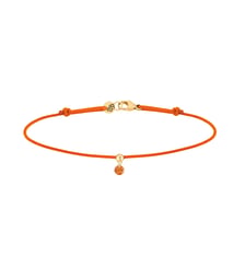 Bracelet Cordon BB - Saphir orange 0,15ct - Or jaune 750‰ La Brune & La Blonde