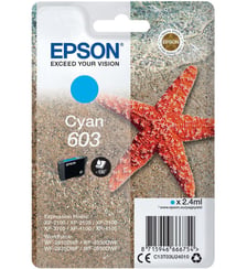 Cartouche d'encre 603 Cyan Etoile de Mer Epson