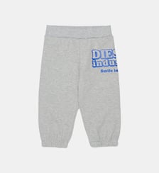 Pantalon en molleton avec logo Diesel Kids