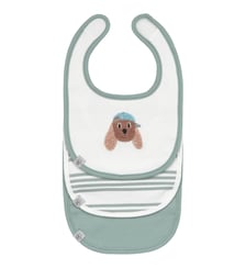 Lot de 3 bavoirs naissance Lassig