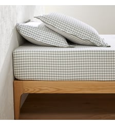 Drap housse coton seersucker bonnet 30 cm La Redoute Interieurs