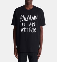 T-shirt à imprimé Balmain