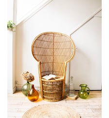 Fauteuil en rotin Ernest N°43- Produit chiné Debongout