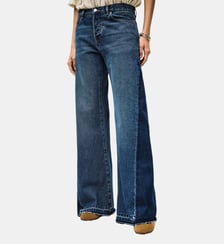 Jean flare Vadou en coton denim Ba&sh