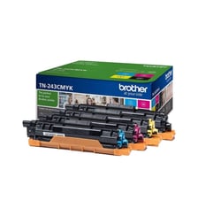 Toner Pack TN243CMYK Cyan Magenta Jaune Noir Brother