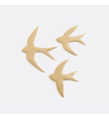Lot de 3 décorations murales oiseaux La Redoute Interieurs