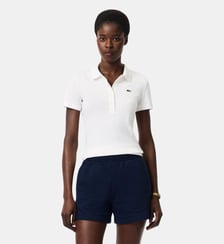 Polo L.12.D slim fit coton côtelé Lacoste