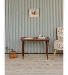 Table d'appoint en bois Francine N°903- Produit chiné Debongout