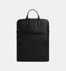 Sac à dos zippé business Sophie en cuir grainé Le Tanneur