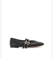 Ballerines cuir velours Zahia Mellow Yellow