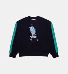 Sweat-shirt col rond avec logo Marni