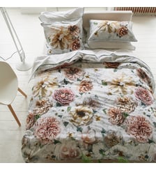 Housse de couette imprimée en percale de coton, PAHARI TUBEROSE Designers Guild