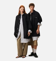 Veste Worker unisexe en Laine Vierge AMI Paris