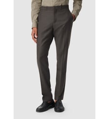 Pantalon de costume flanelle en laine Ikks