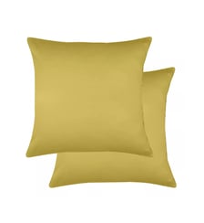 Lot de 2 taies satin de coton 120 fils Ava uni Garnier Thiebaut