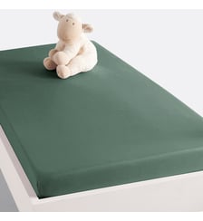 Drap-housse enfant, en coton, bonnet 25 cm La Redoute Interieurs