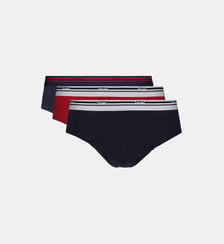 Lot de 3 slips coton Classic Colors Dim