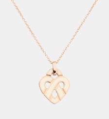 Pendentif Cœur Entrelacé Émail Poiray