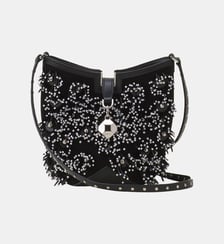 Sac Seau Catch By Lanvin En Cuir Brodé Lanvin