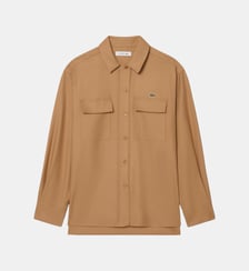 Chemise flanelle oversize Lacoste
