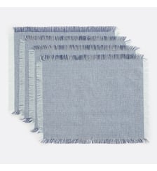 Sets de table en coton tissé-teint La Redoute Interieurs