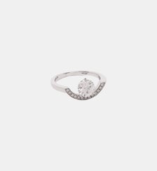 Bague Intrépide grand arc 1 carat pavée Loyal.e Paris