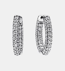 Créoles Simple Rang Pavées Pandora