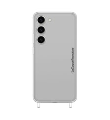 Coque de téléphone transparente anti-choc avec anneaux pour Galaxy S23 Plus La Coque Française