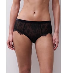 Culotte taille haute avec dentelle de Leavers Chantelle X