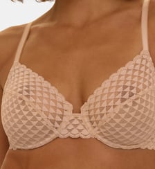 Soutien-gorge avec armatures classique - Peau Rosée Simone Pérèle