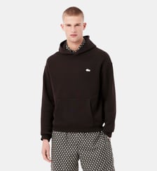 Sweatshirt à capuche loose fit imprimé Lacoste