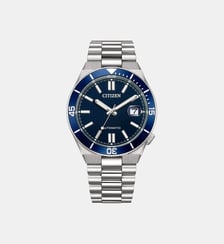 Montre automatique Tsuyosa Bleu Marine NJ0230-59L Citizen