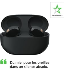 Ecouteurs WF-1000XM5 Noir Sony