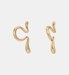 Paire de bague d'oreille doré  kind of things Caroline Najman
