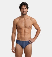Slip de bain à fines rayures Ron Dorff