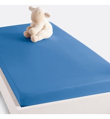 Drap housse enfant uni en polycoton La Redoute Interieurs
