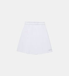 Jupe plissée avec logo Marni