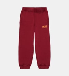 Pantalon en molleton avec logo Diesel Kids
