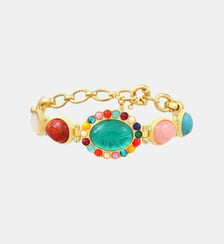 Bracelet chaîne Océane  doré à l'or fin - Oceane Satellite
