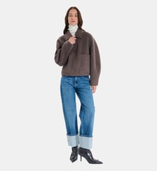 Manteau Moby Noisette Zapa