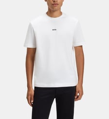 T-shirt modèle Tchup ample signature BOSS
