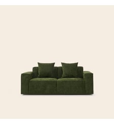 Canapé 2,5 Places  Revêtement en chenille moelleuse Madura