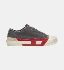 S-D-Verse - Baskets en toile effilochée avec logo D Diesel