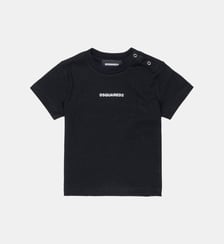 T-shirt col ras du cou avec logo Dsquared2