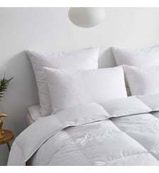 Oreiller FERME 10% Duvet Anti-acariens - Coton Bio - Oscar Wake Me Green
