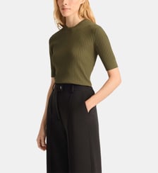 T-shirt manches courtes jadou col rond coupe ajustée Fusalp