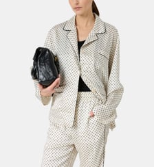 Chemise satinée à pois - CRISTINA Gerard Darel